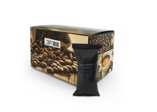 [Vendita prodotti alimentari (caffè in cialde e capsule e accessori caffè)] Ciaokafé FORTISSIMO ARABICA 100 CAPSULE COMPATIBILI